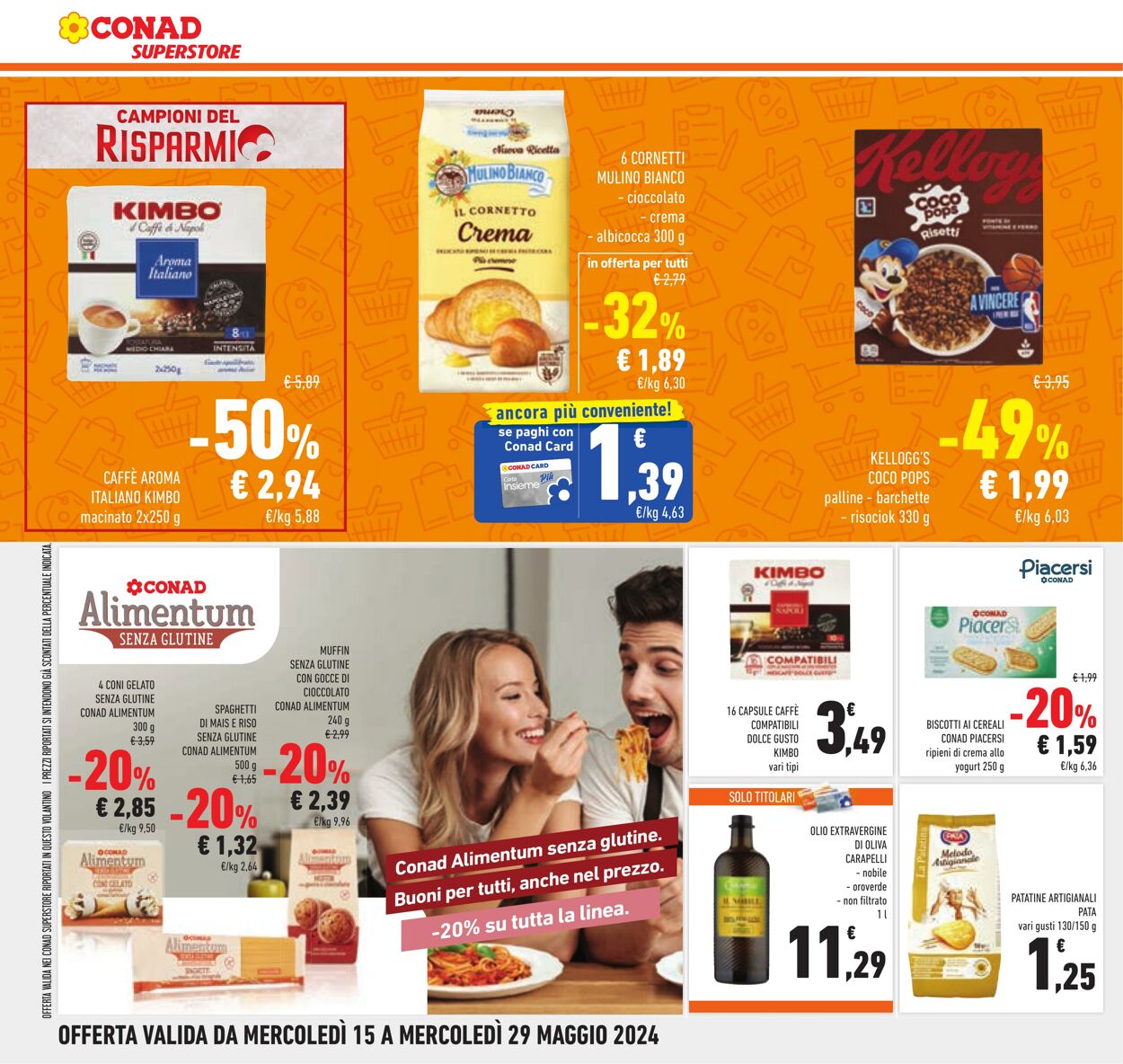 Volantino Conad 15.05.2024 - 29.05.2024