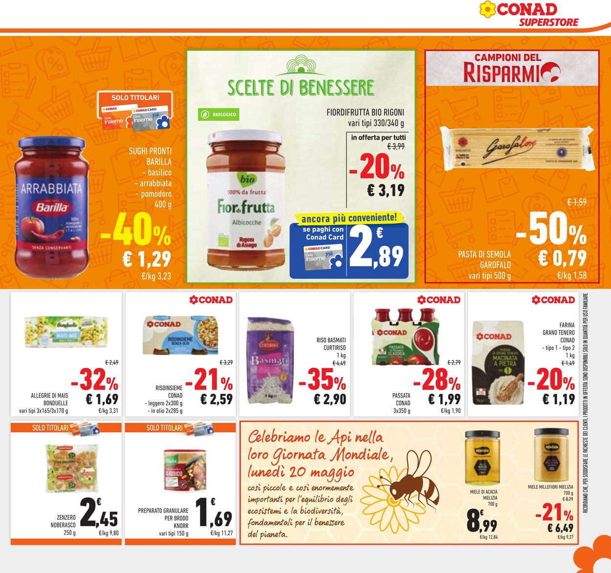 Volantino Conad 15.05.2024 - 29.05.2024