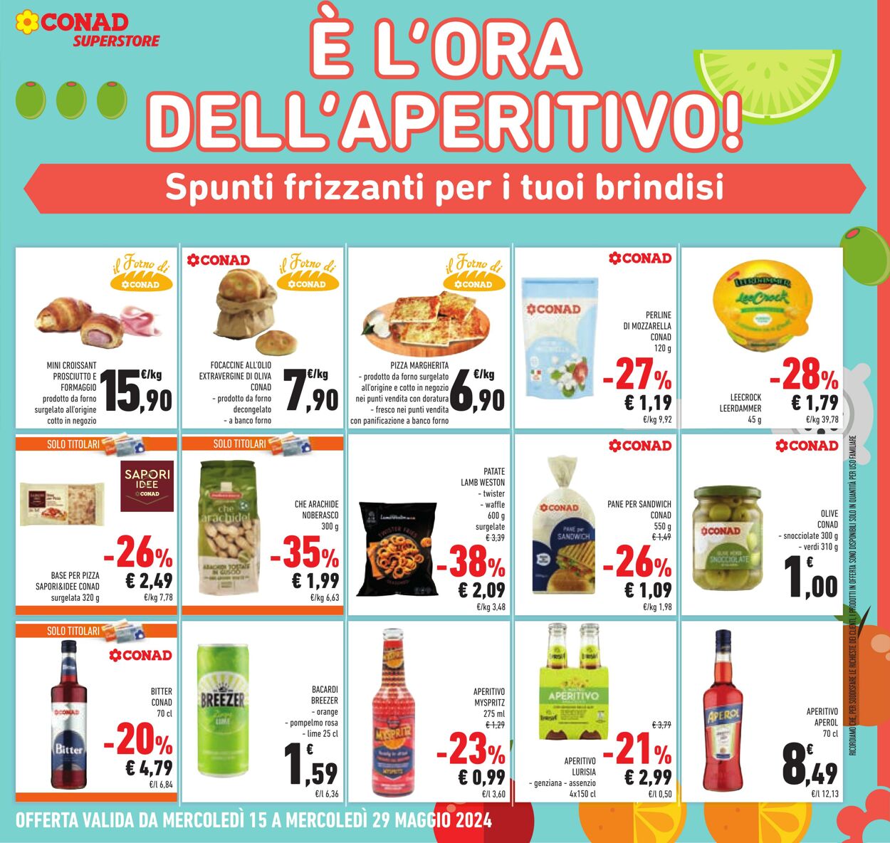 Volantino Conad 15.05.2024 - 29.05.2024