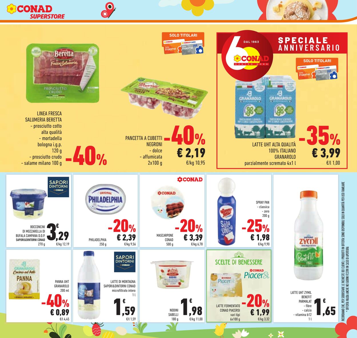 Volantino Conad 29.03.2023 - 10.04.2023