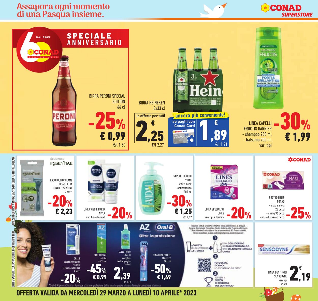 Volantino Conad 29.03.2023 - 10.04.2023