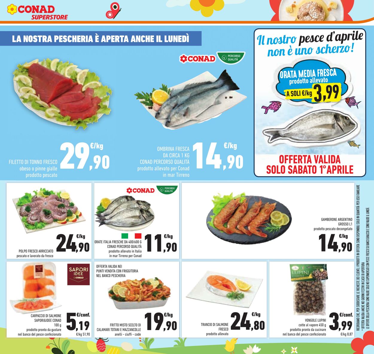 Volantino Conad 29.03.2023 - 10.04.2023