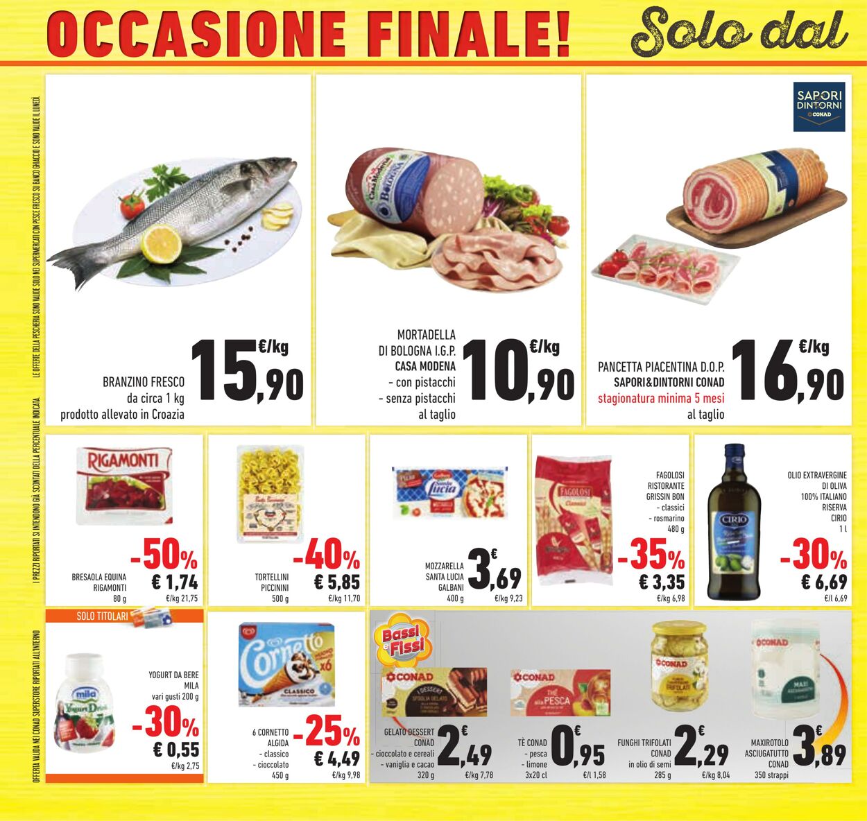 Volantino Conad 29.03.2023 - 10.04.2023