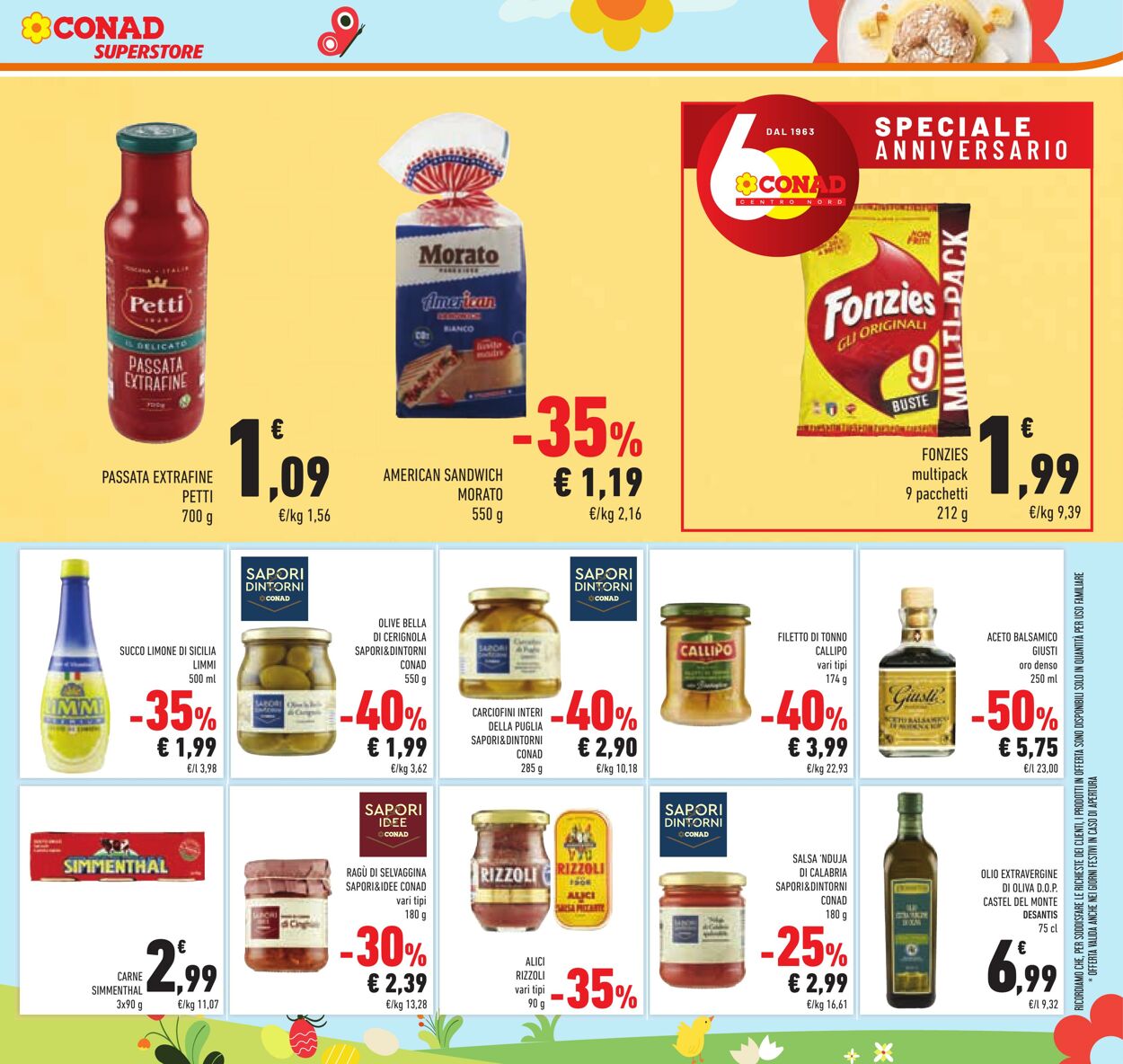 Volantino Conad 29.03.2023 - 10.04.2023