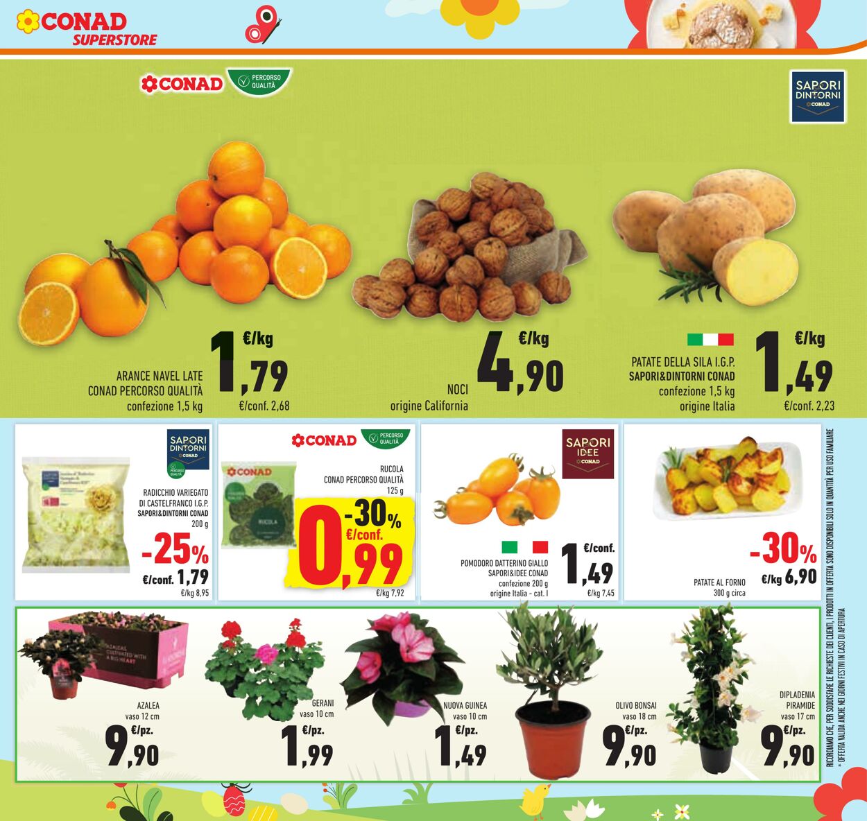 Volantino Conad 29.03.2023 - 10.04.2023