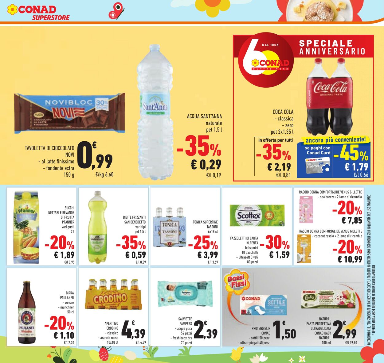 Volantino Conad 29.03.2023 - 10.04.2023