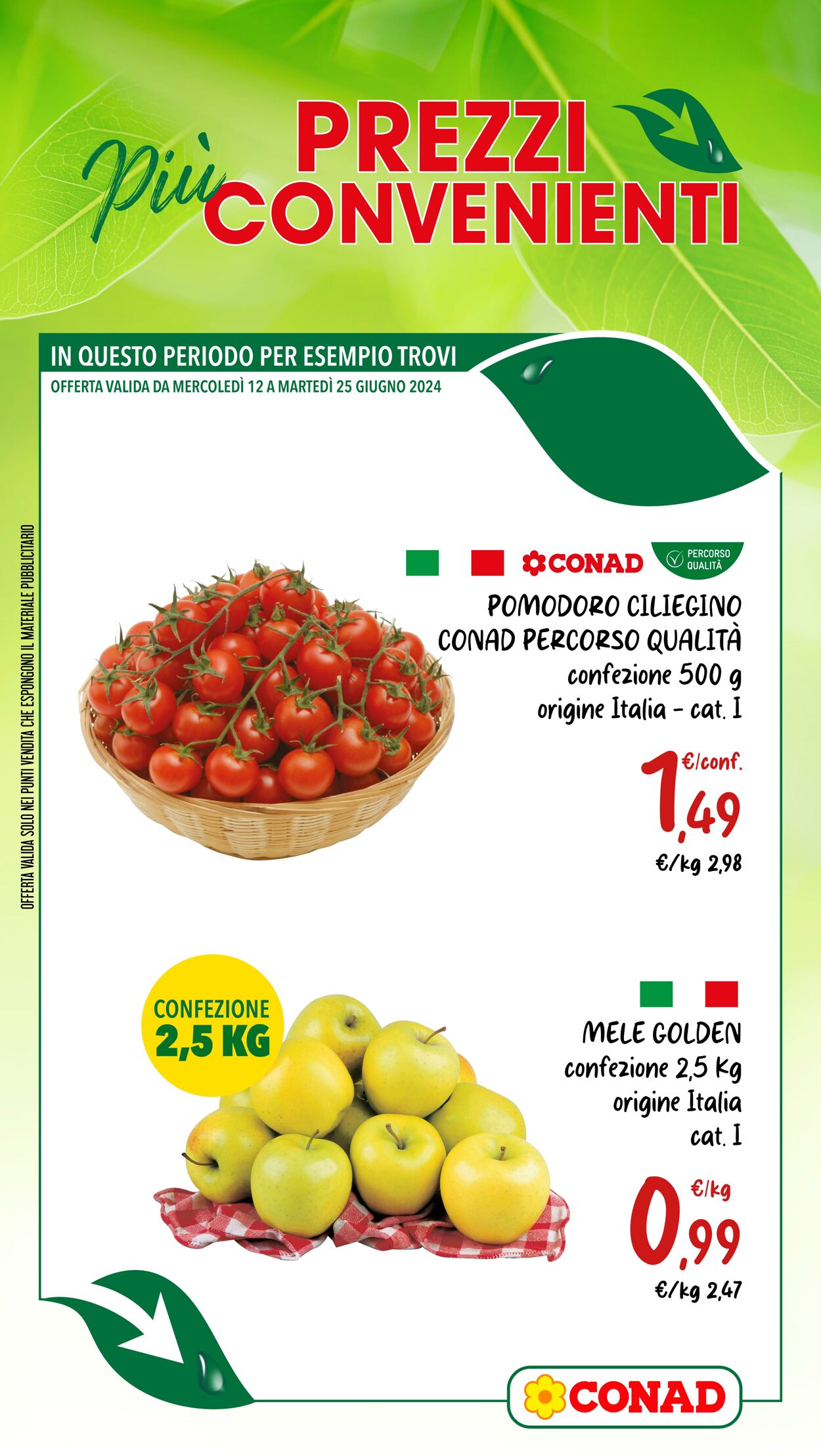 Volantino Conad 12.06.2024 - 25.06.2024