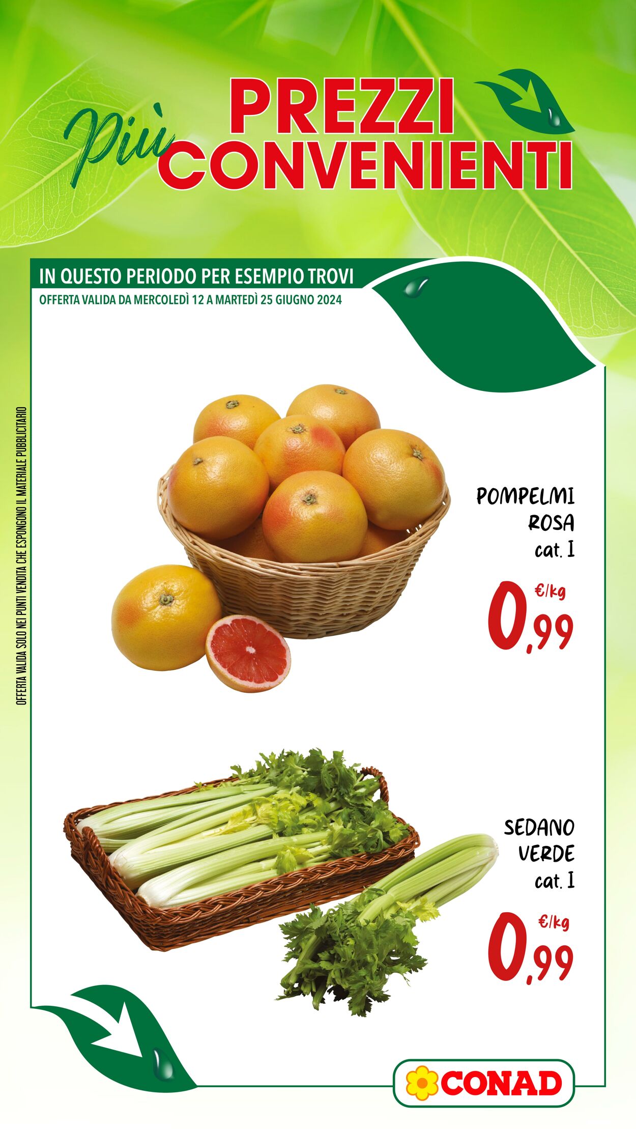 Volantino Conad 12.06.2024 - 25.06.2024