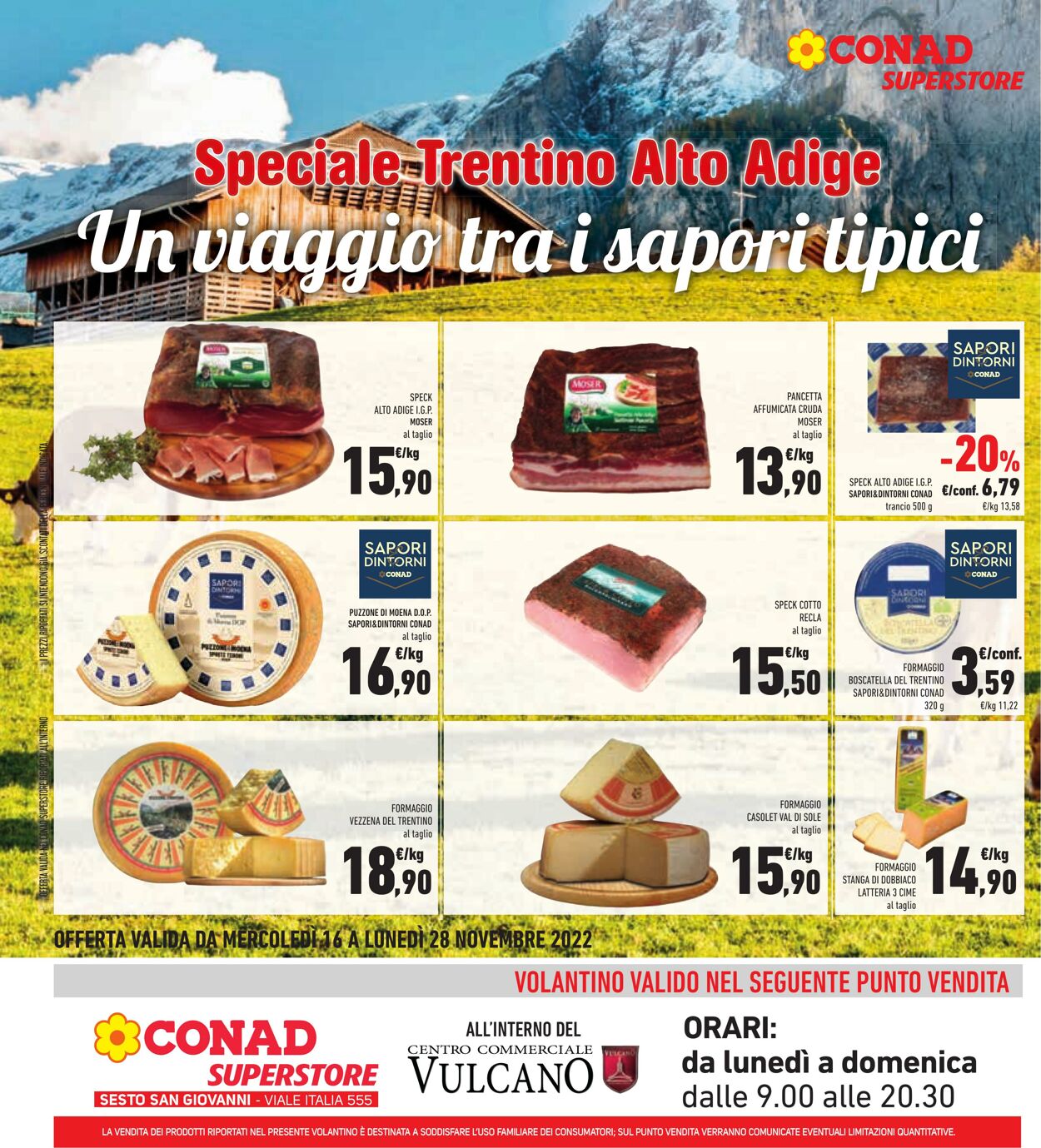 Volantino Conad 16.11.2022 - 28.11.2022