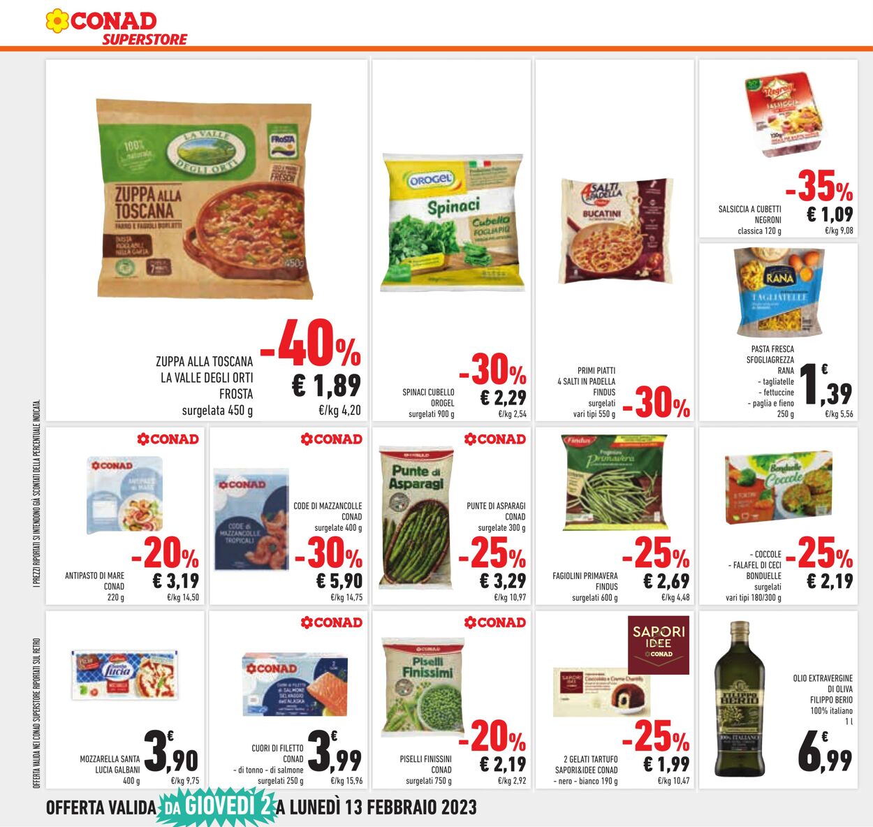 Volantino Conad 02.02.2023 - 13.02.2023