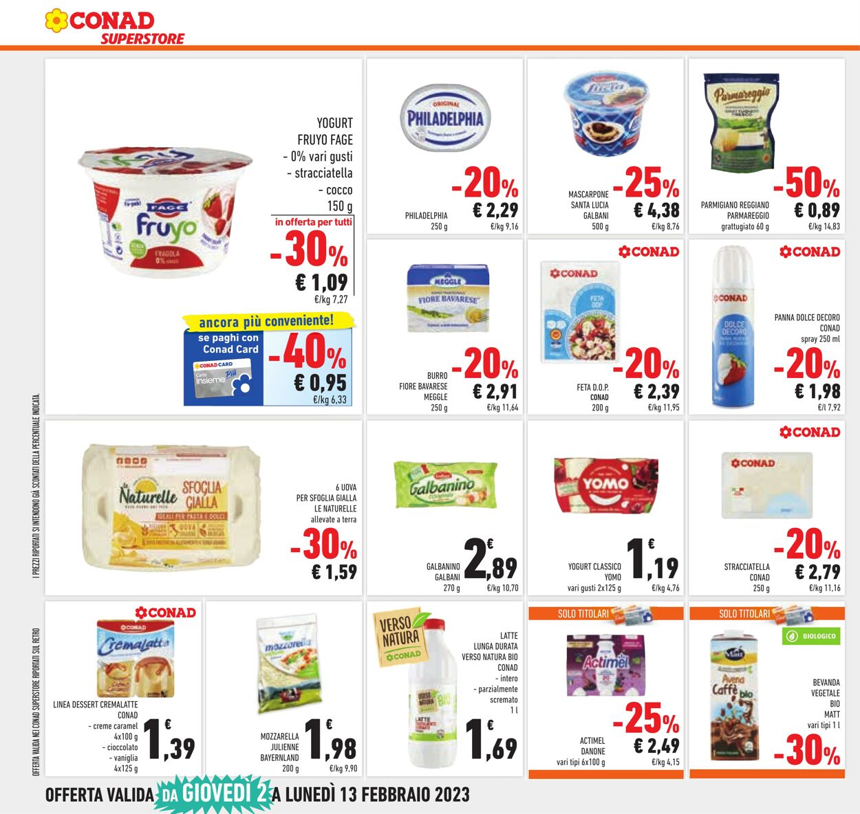 Volantino Conad 02.02.2023 - 13.02.2023