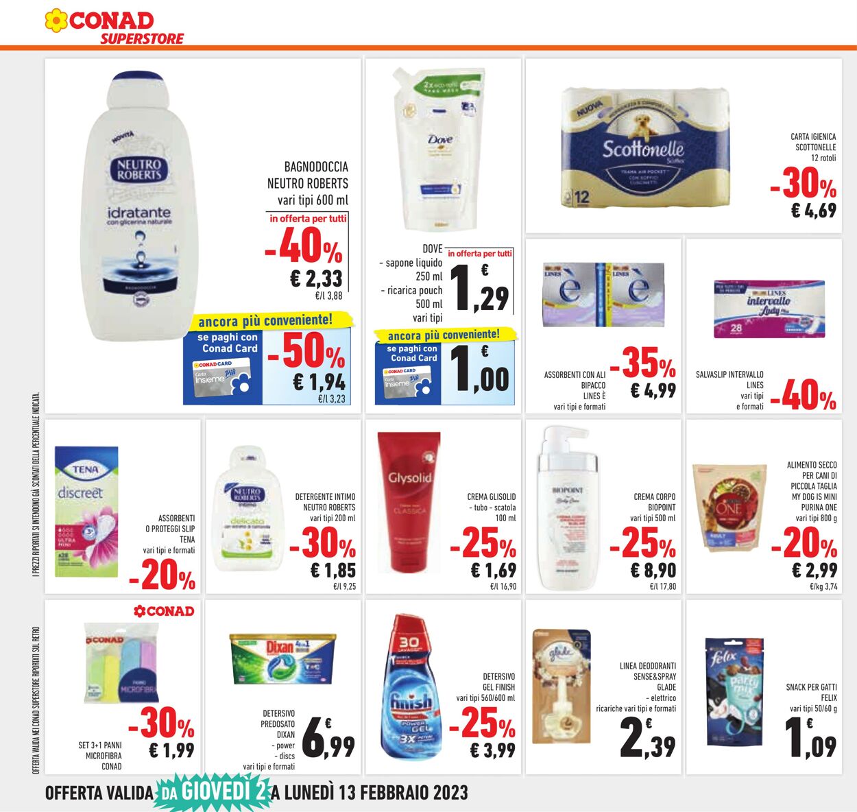 Volantino Conad 02.02.2023 - 13.02.2023