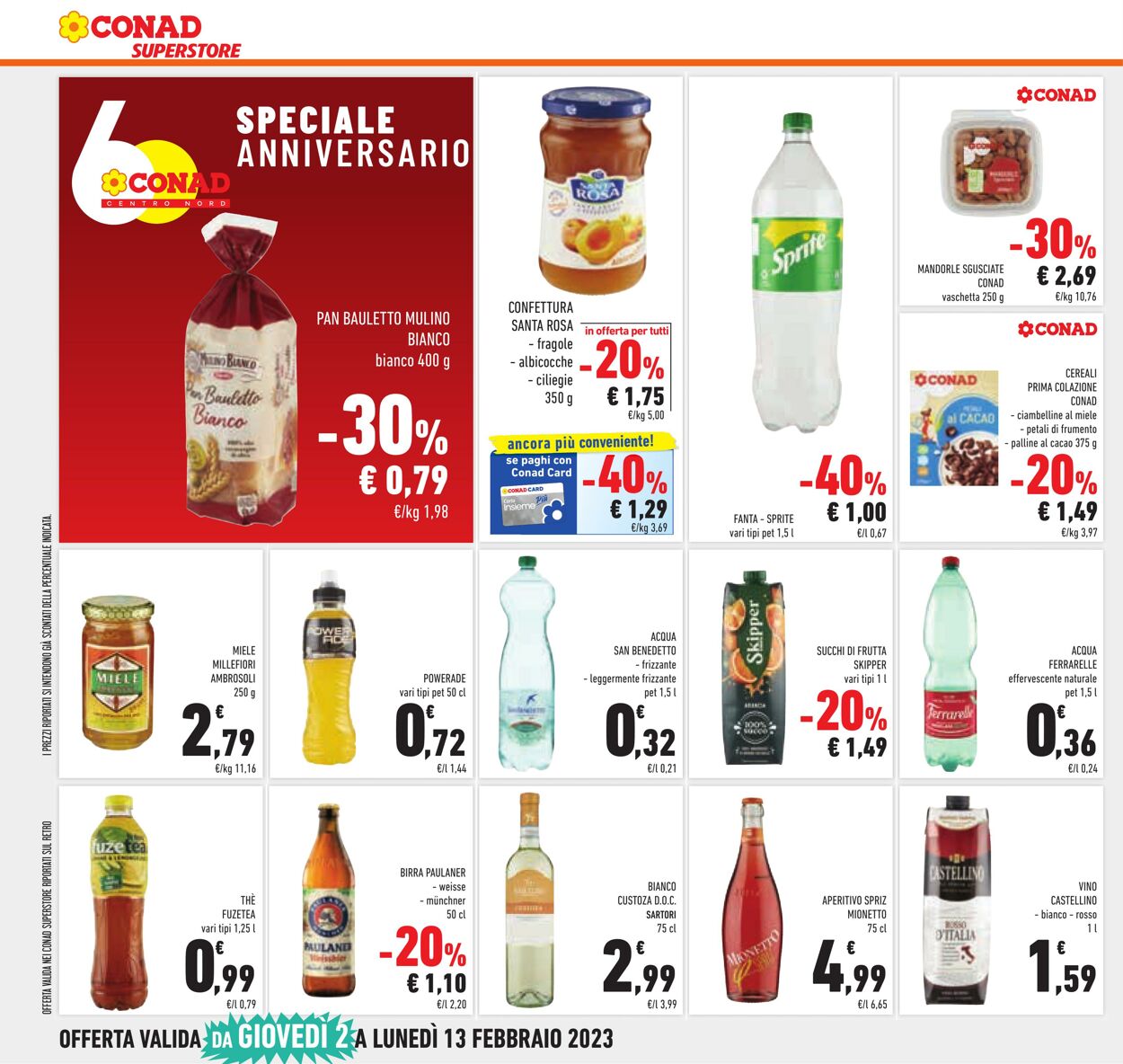 Volantino Conad 02.02.2023 - 13.02.2023