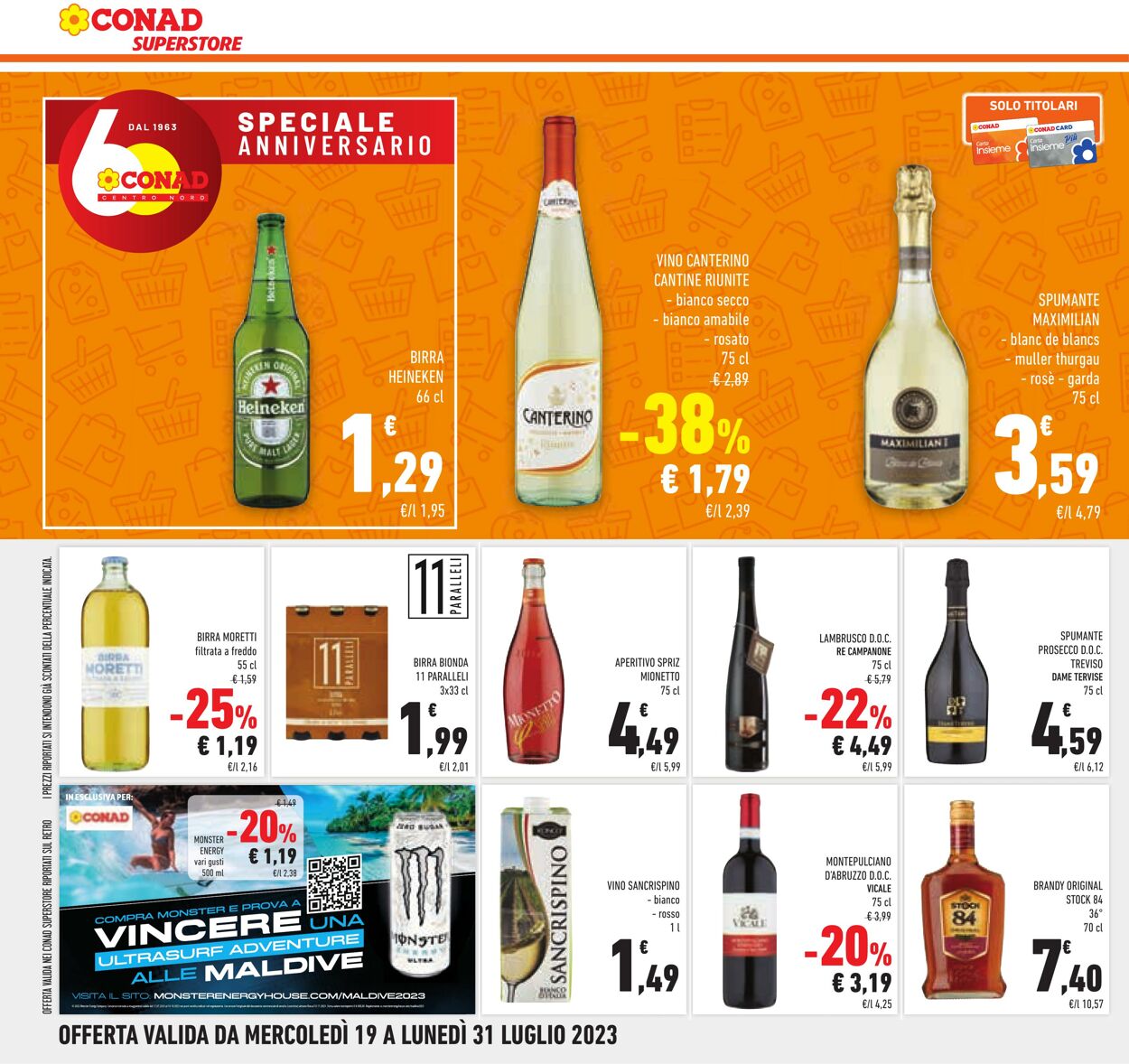 Volantino Conad 19.07.2023 - 31.07.2023