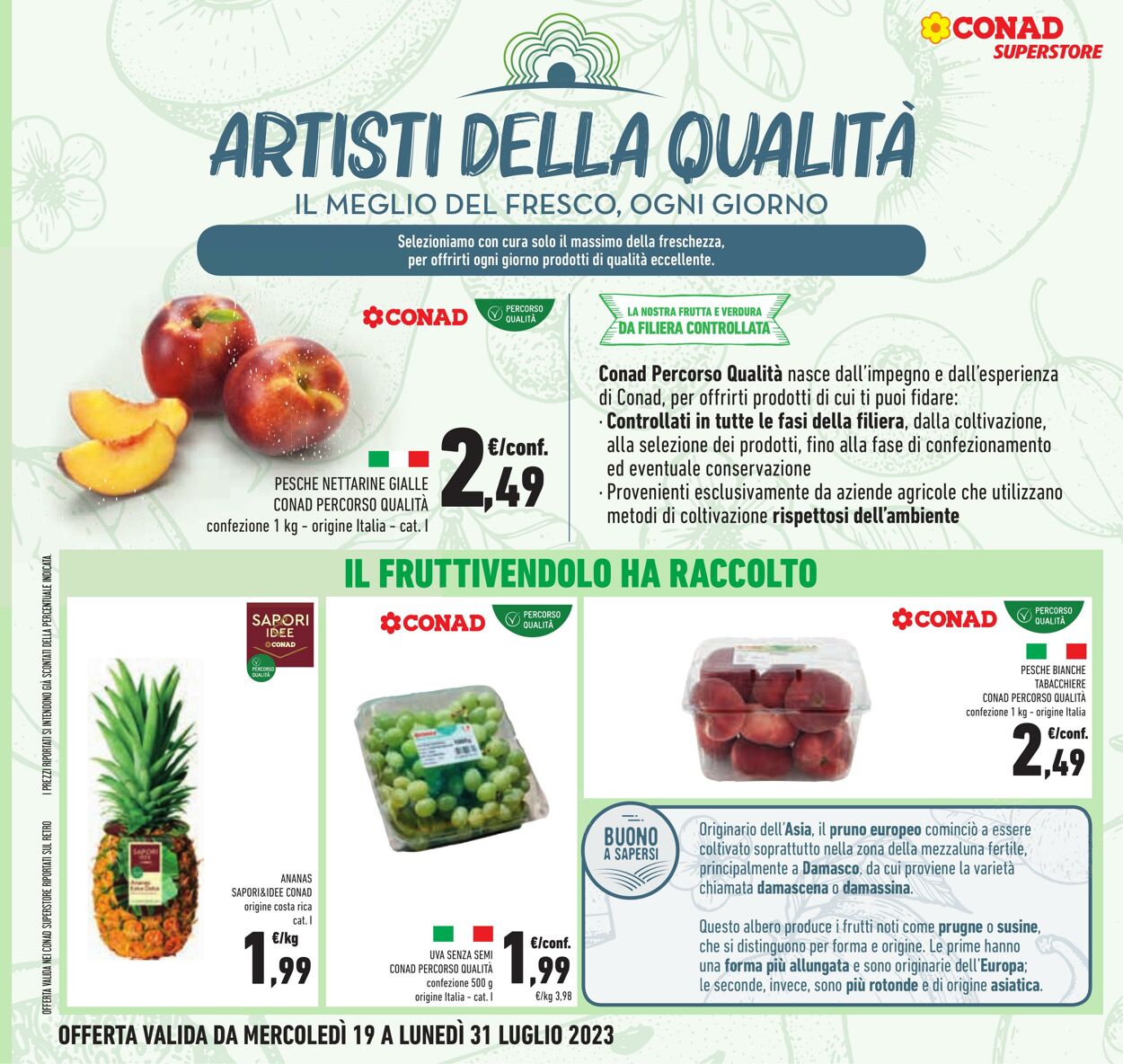 Volantino Conad 19.07.2023 - 31.07.2023