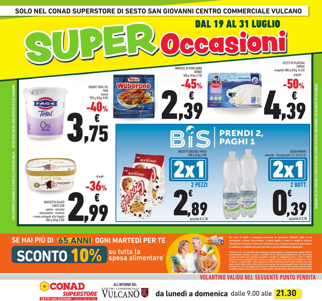 Volantino Conad 19.07.2023 - 31.07.2023