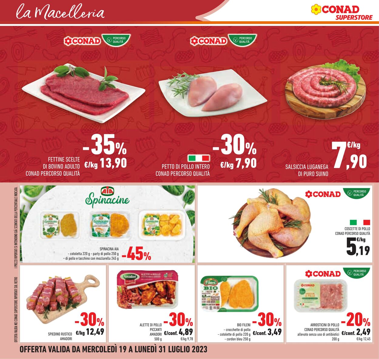 Volantino Conad 19.07.2023 - 31.07.2023