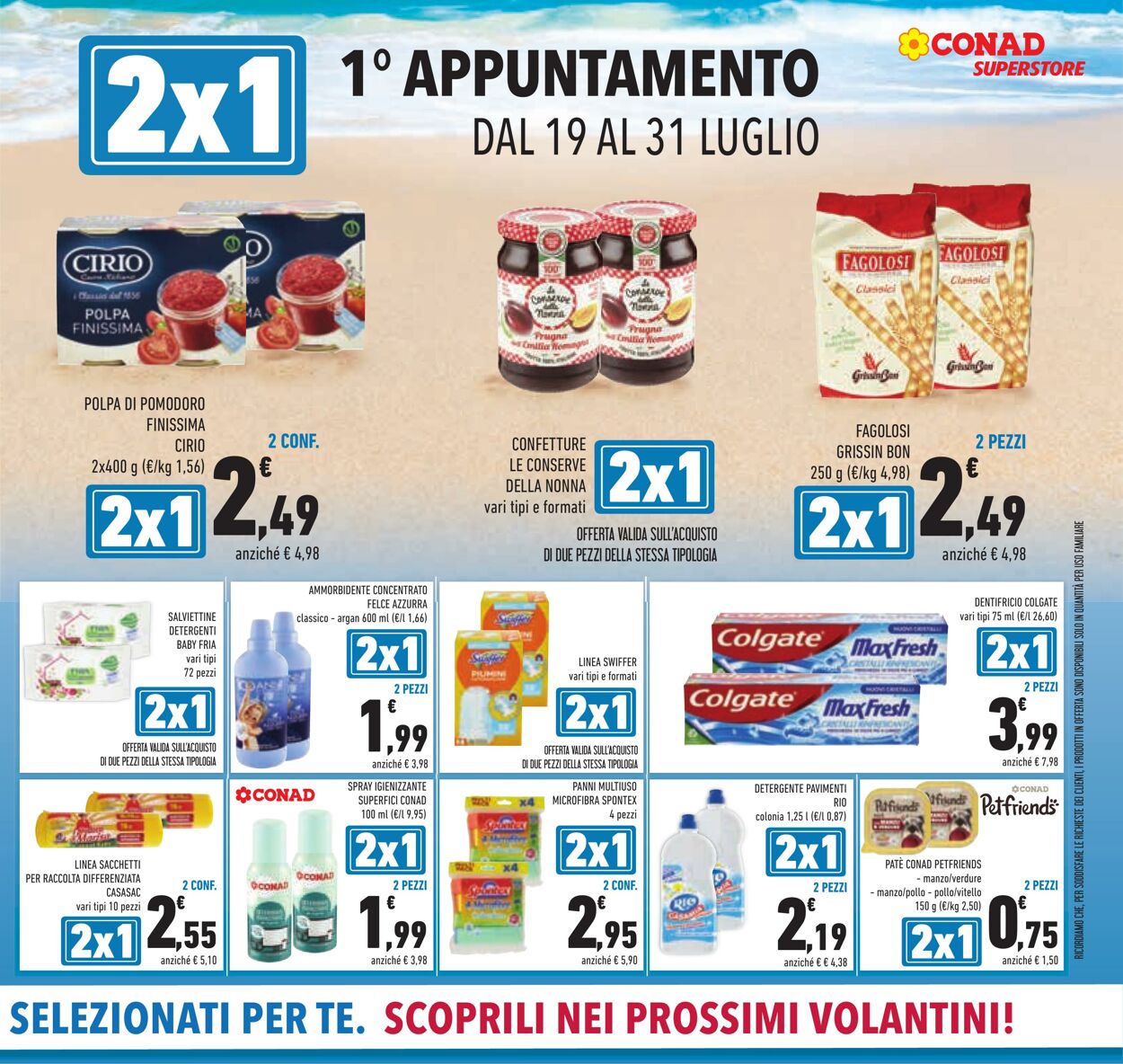 Volantino Conad 19.07.2023 - 31.07.2023