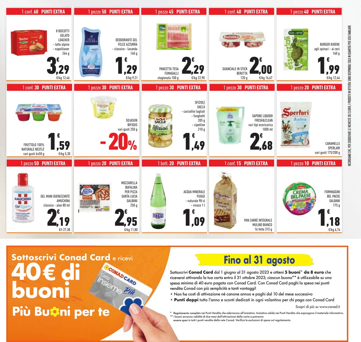 Volantino Conad 19.07.2023 - 31.07.2023