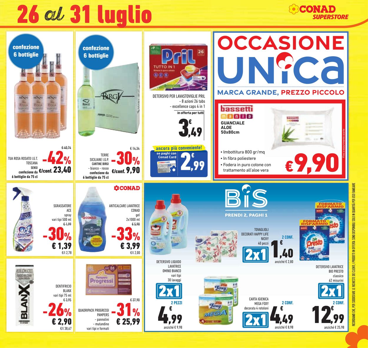 Volantino Conad 19.07.2023 - 31.07.2023