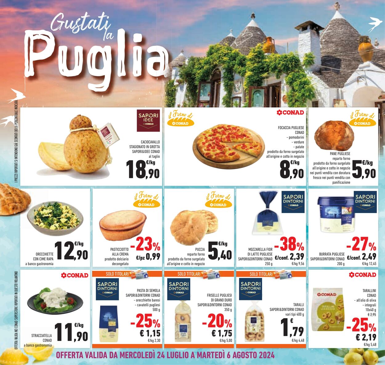 Volantino Conad 24.07.2024 - 06.08.2024