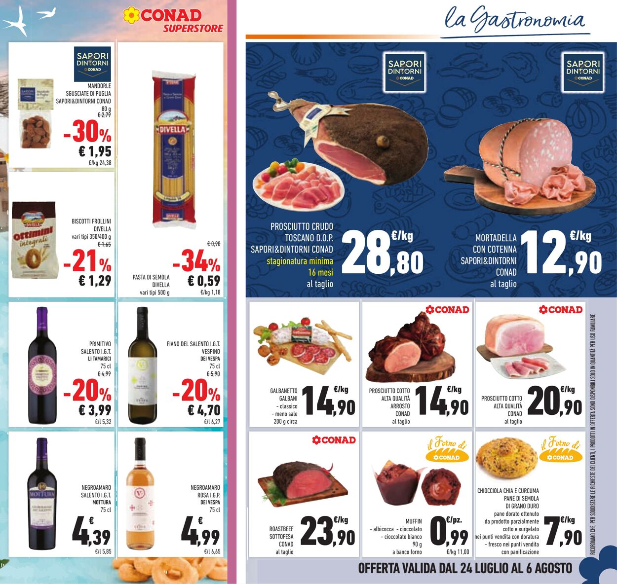 Volantino Conad 24.07.2024 - 06.08.2024