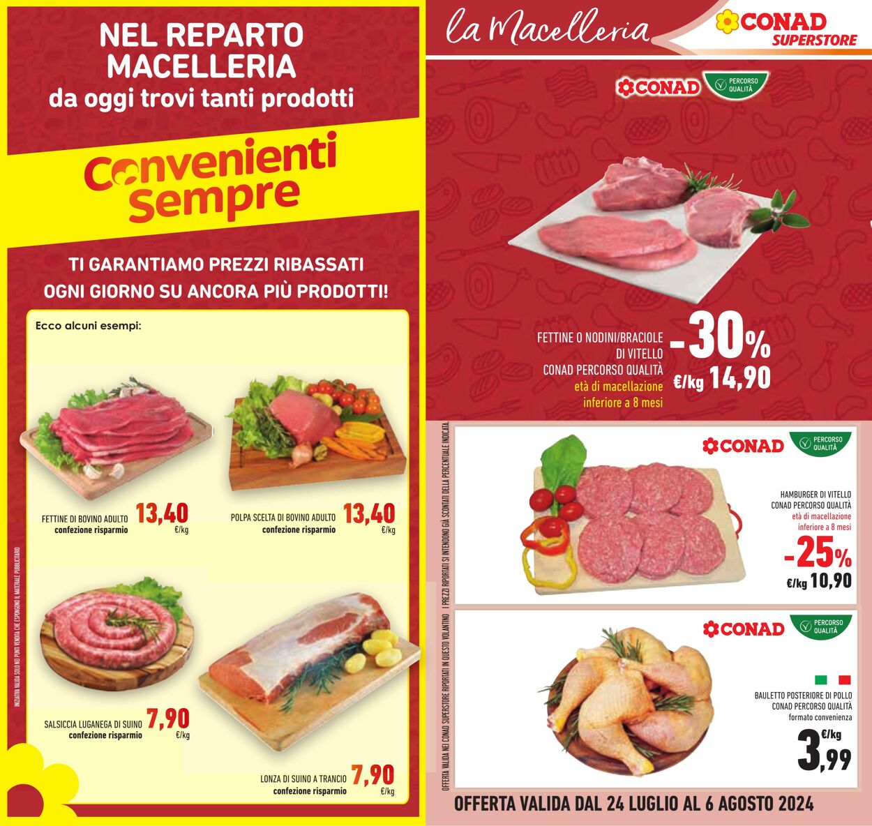 Volantino Conad 24.07.2024 - 06.08.2024