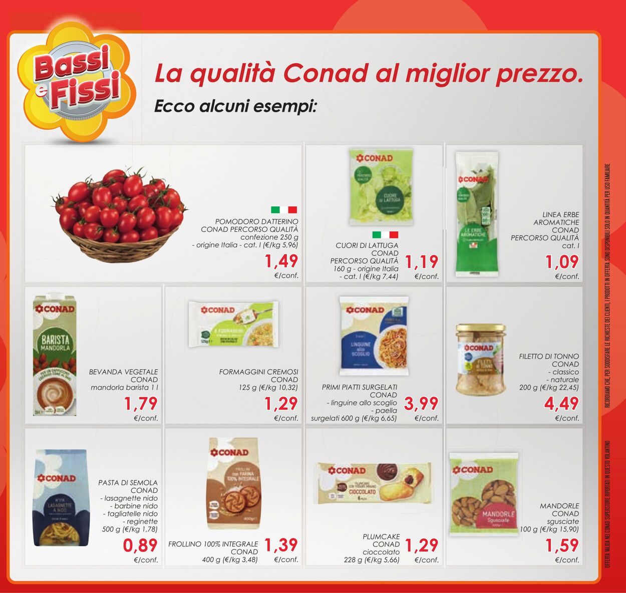 Volantino Conad 24.07.2024 - 06.08.2024