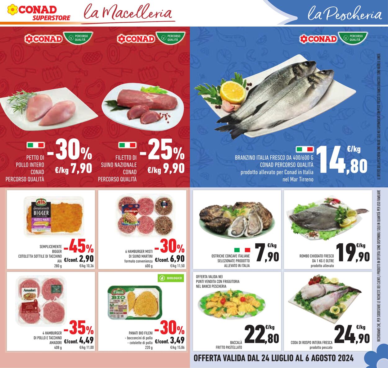 Volantino Conad 24.07.2024 - 06.08.2024