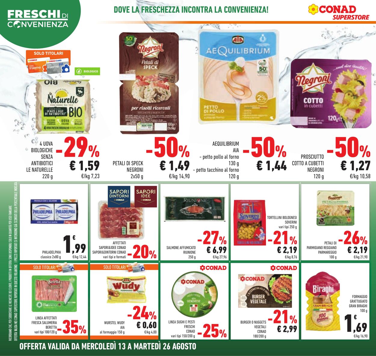 Volantino Conad 07.08.2025 - 07.08.2025
