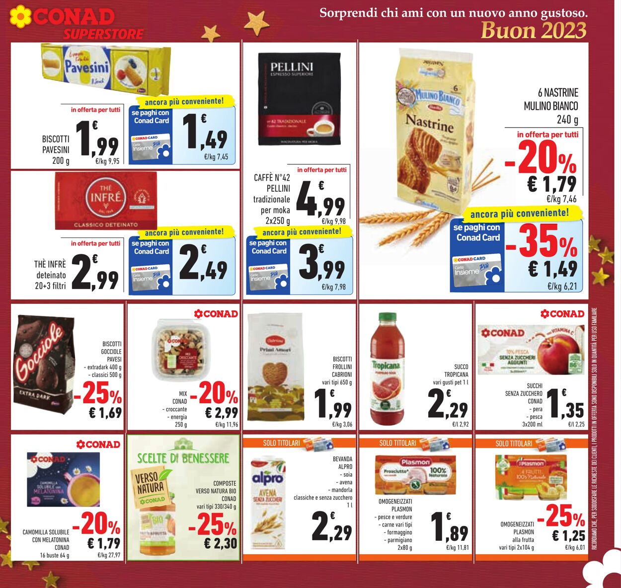 Volantino Conad 03.01.2023 - 16.01.2023