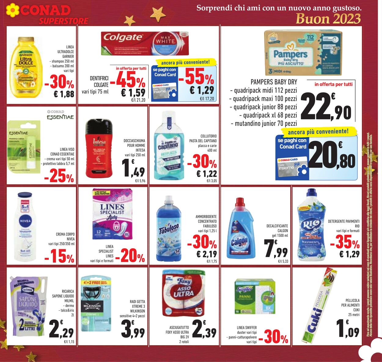 Volantino Conad 03.01.2023 - 16.01.2023