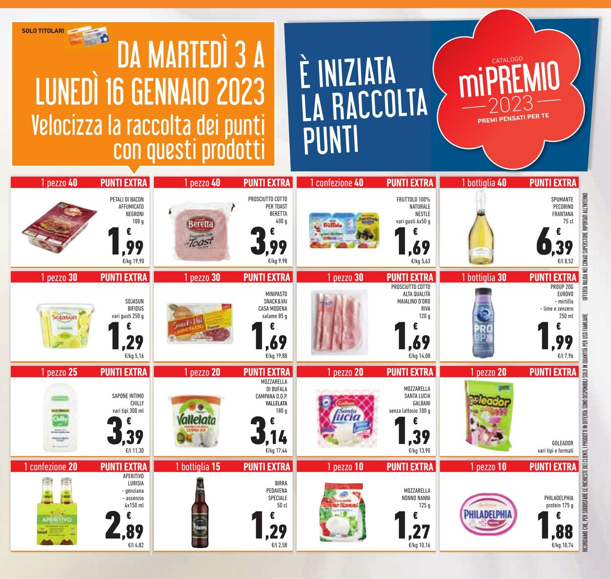 Volantino Conad 03.01.2023 - 16.01.2023