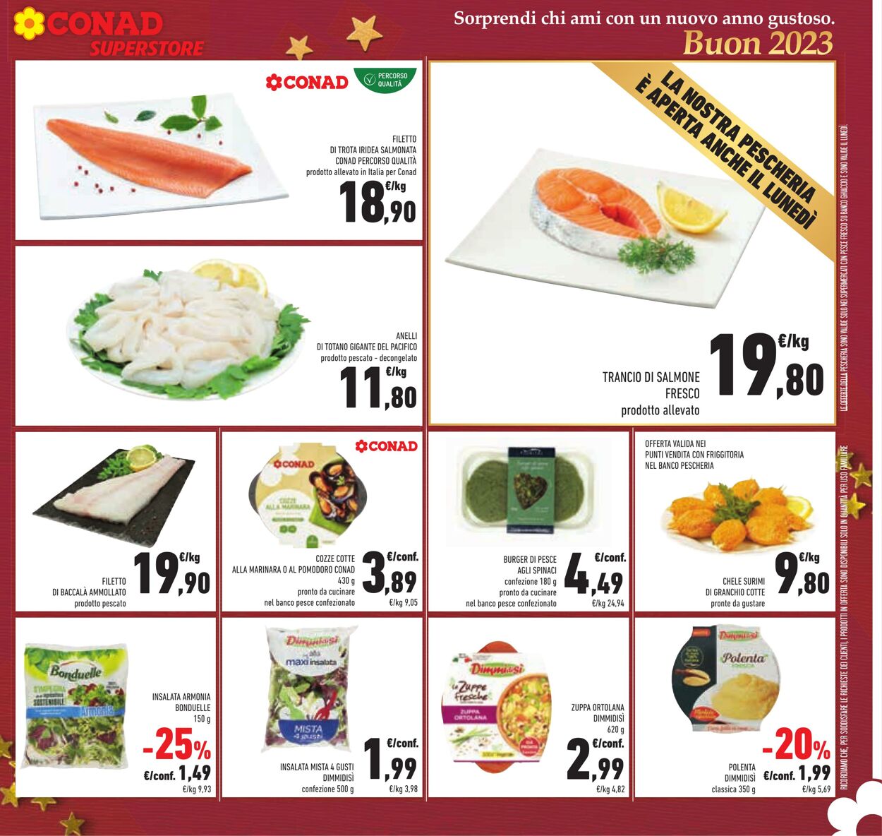 Volantino Conad 03.01.2023 - 16.01.2023