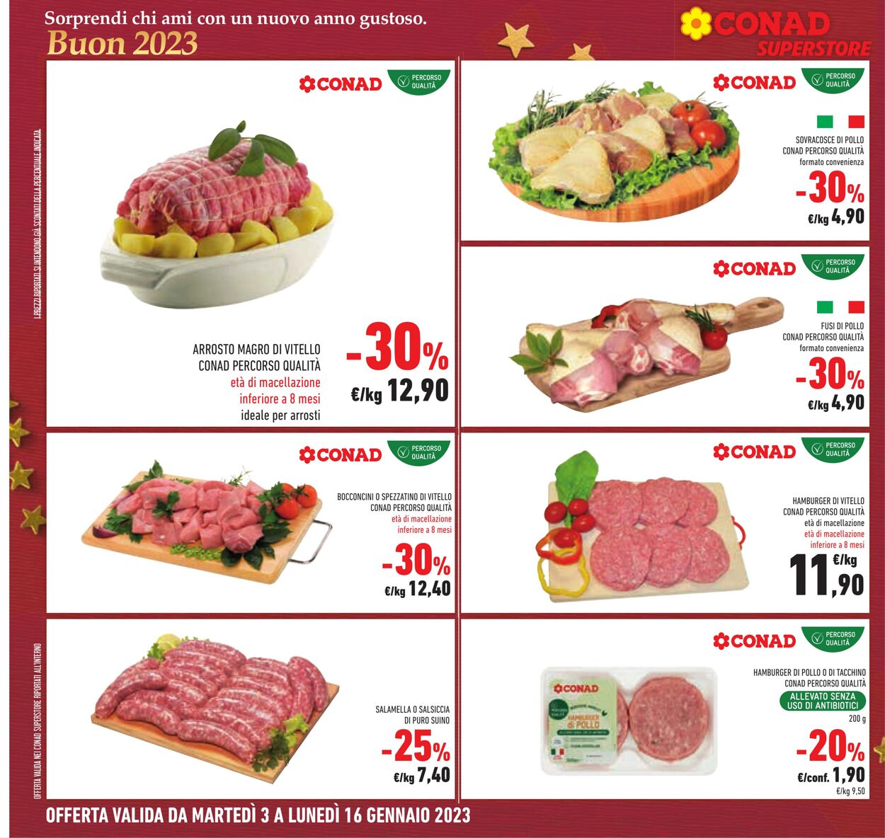 Volantino Conad 03.01.2023 - 16.01.2023