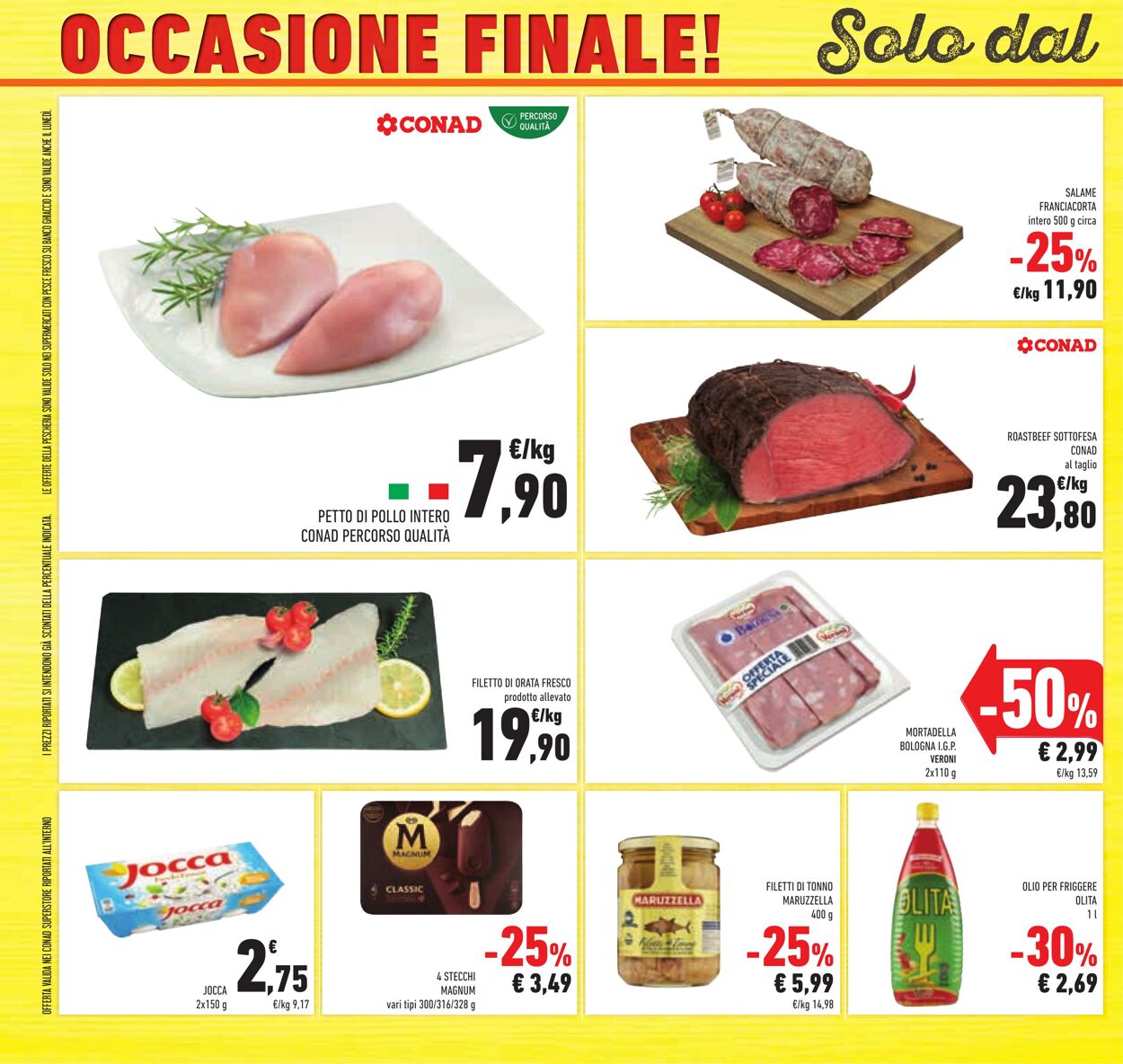 Volantino Conad 03.01.2023 - 16.01.2023