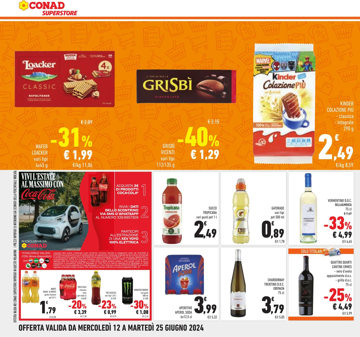 Volantino Conad 12.06.2024 - 25.06.2024