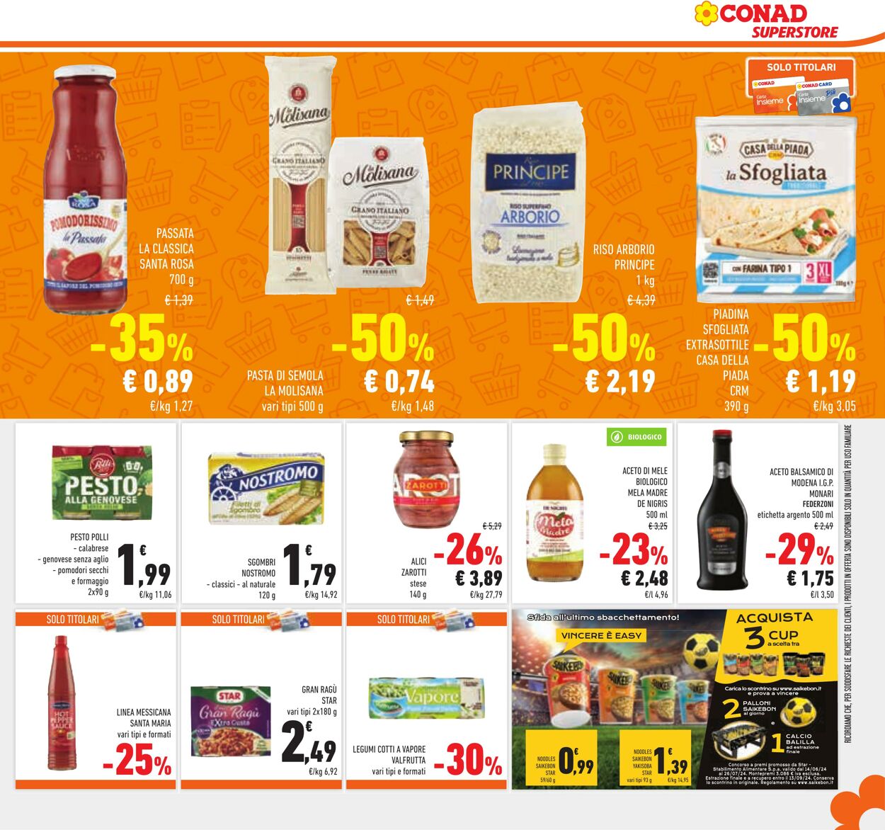 Volantino Conad 12.06.2024 - 25.06.2024