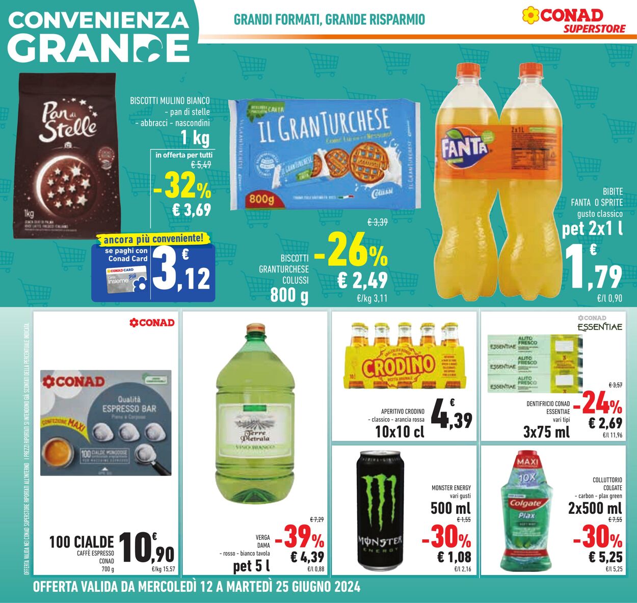 Volantino Conad 12.06.2024 - 25.06.2024