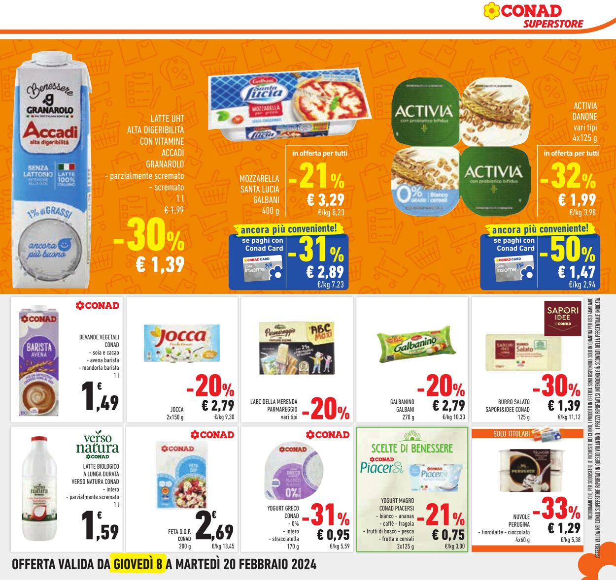 Volantino Conad 08.02.2024 - 20.02.2024