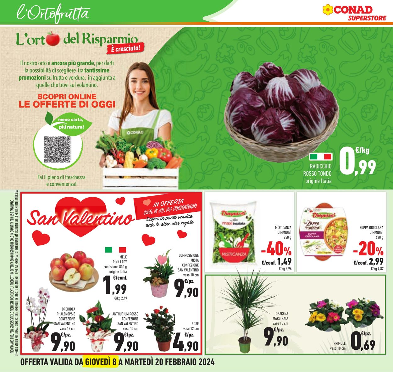 Volantino Conad 08.02.2024 - 20.02.2024