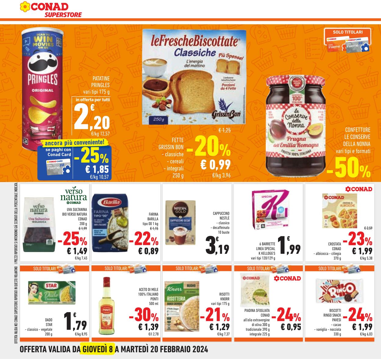 Volantino Conad 08.02.2024 - 20.02.2024