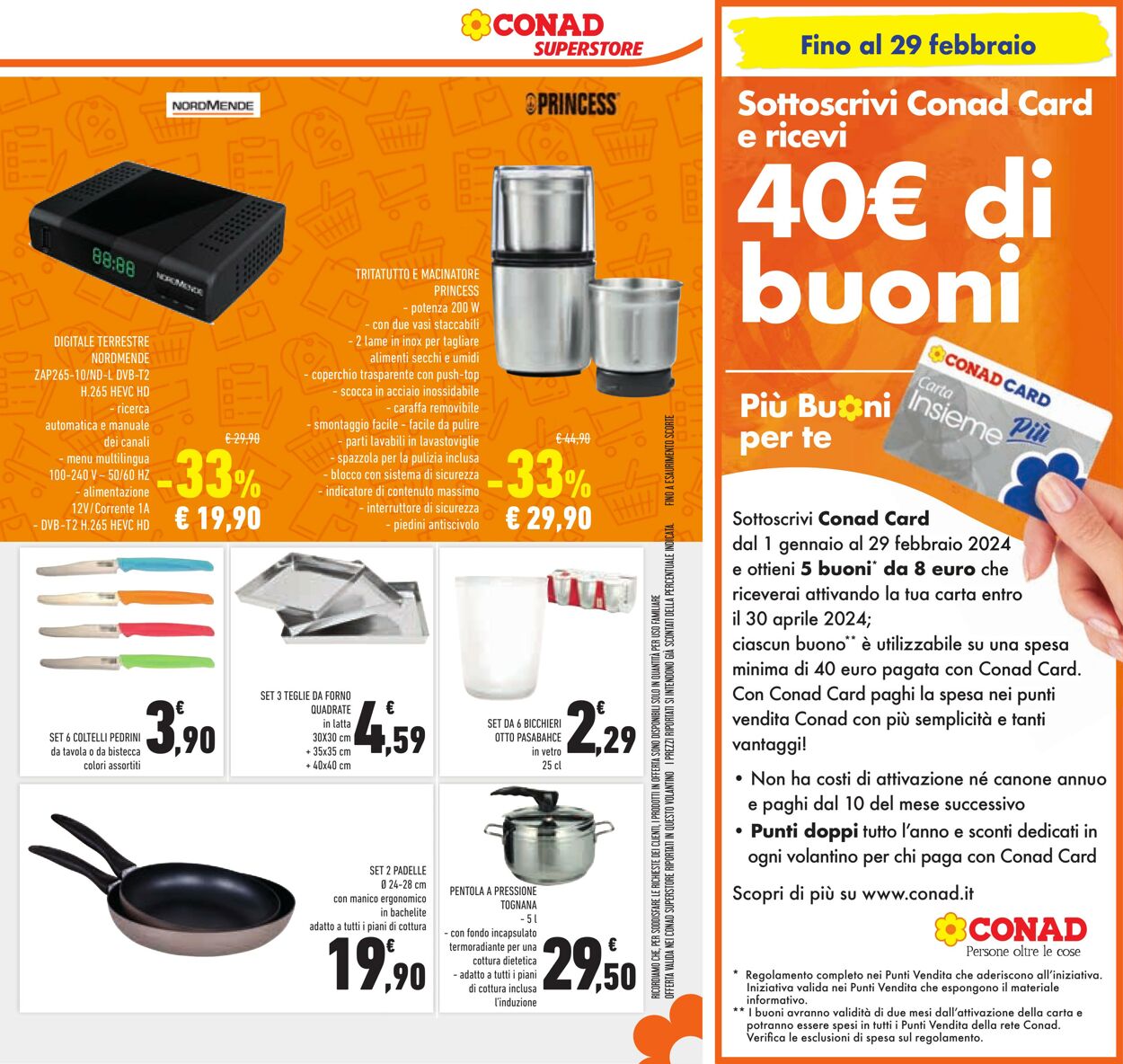 Volantino Conad 08.02.2024 - 20.02.2024