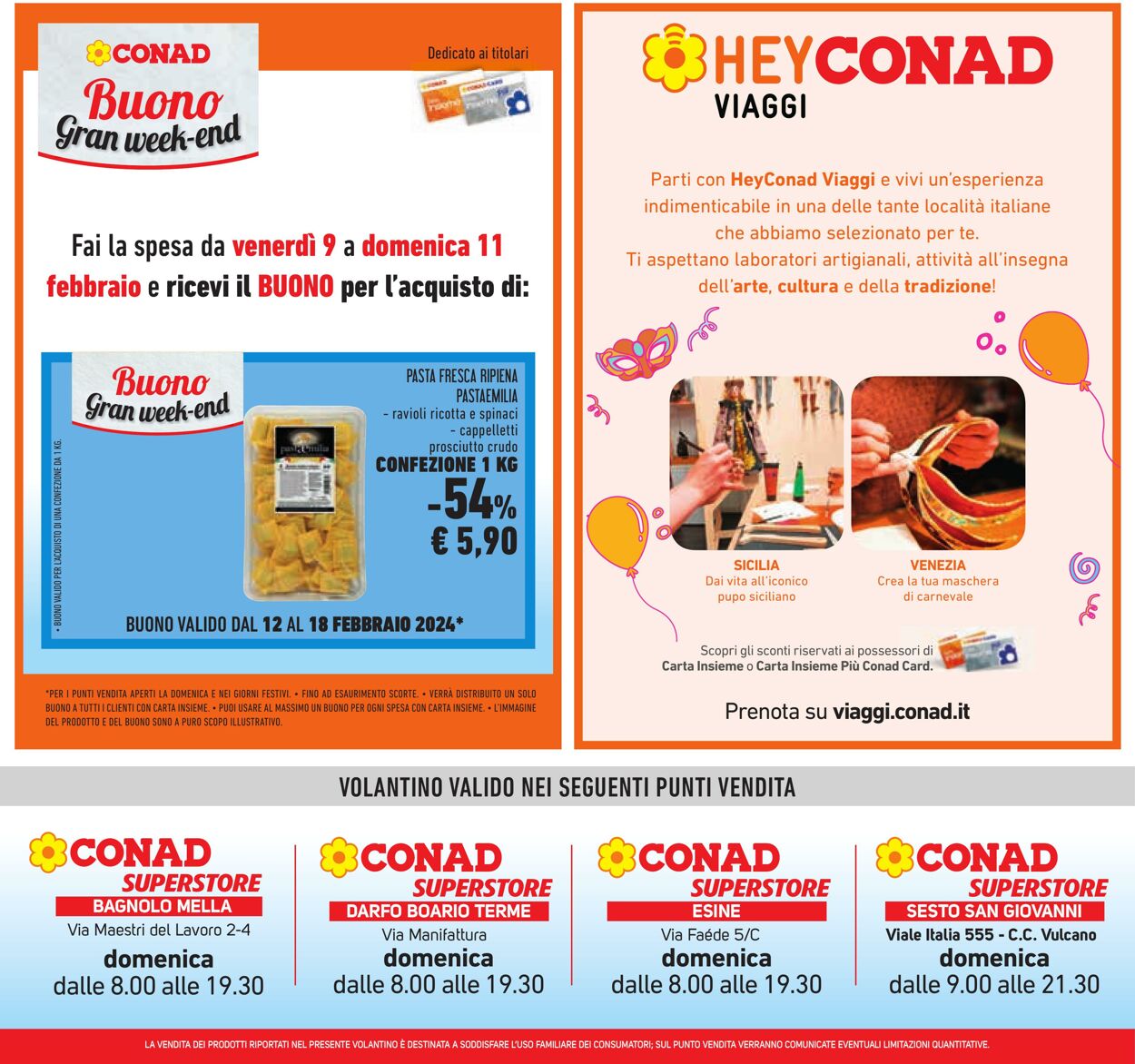 Volantino Conad 08.02.2024 - 20.02.2024