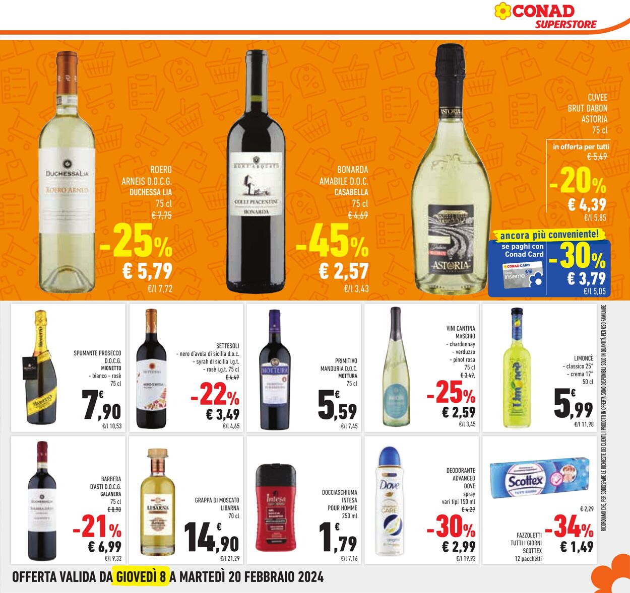 Volantino Conad 08.02.2024 - 20.02.2024