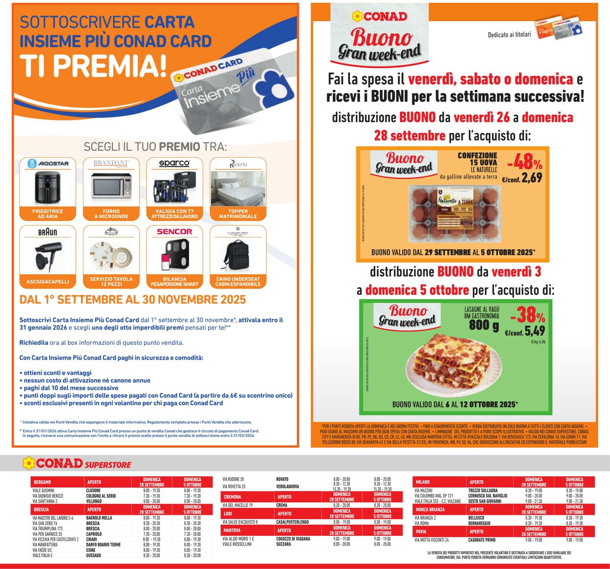 Volantino Conad 06.10.2025 - 06.10.2025