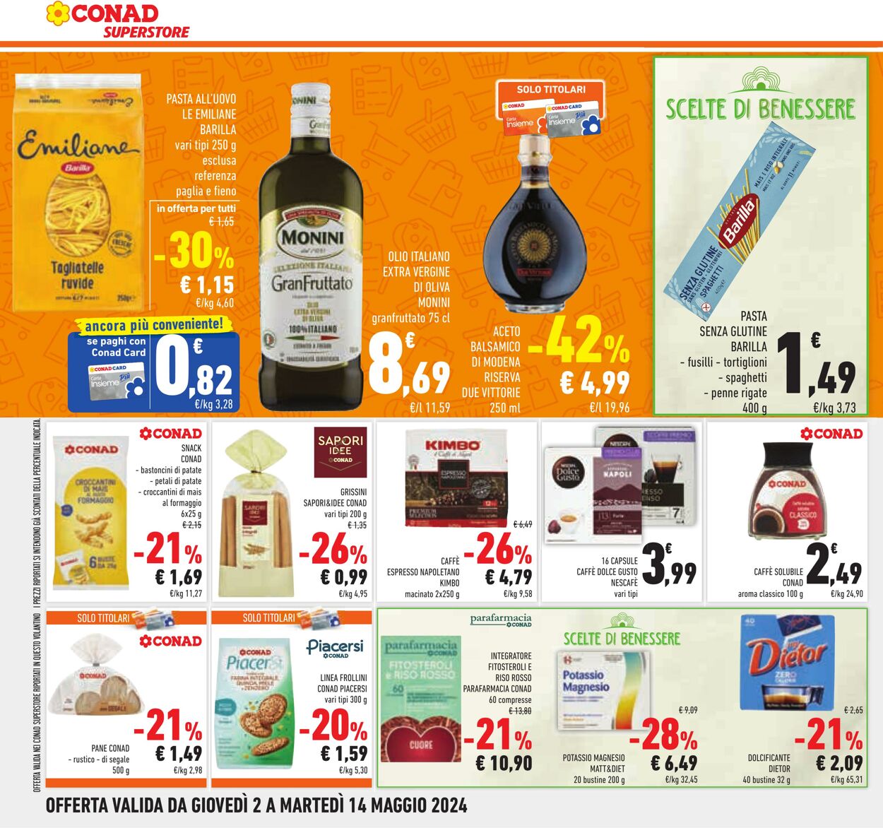 Volantino Conad 02.05.2024 - 14.05.2024