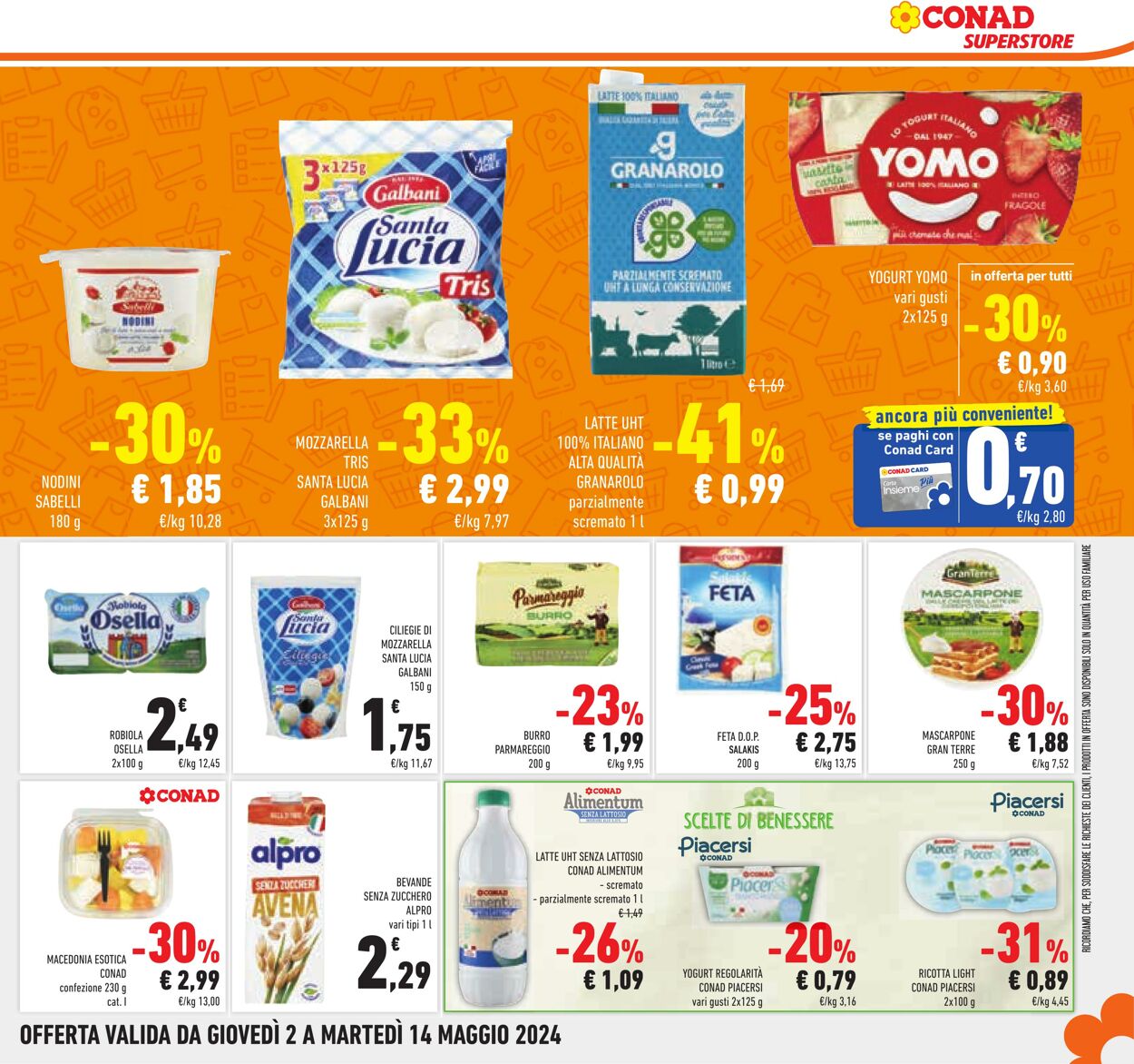 Volantino Conad 02.05.2024 - 14.05.2024