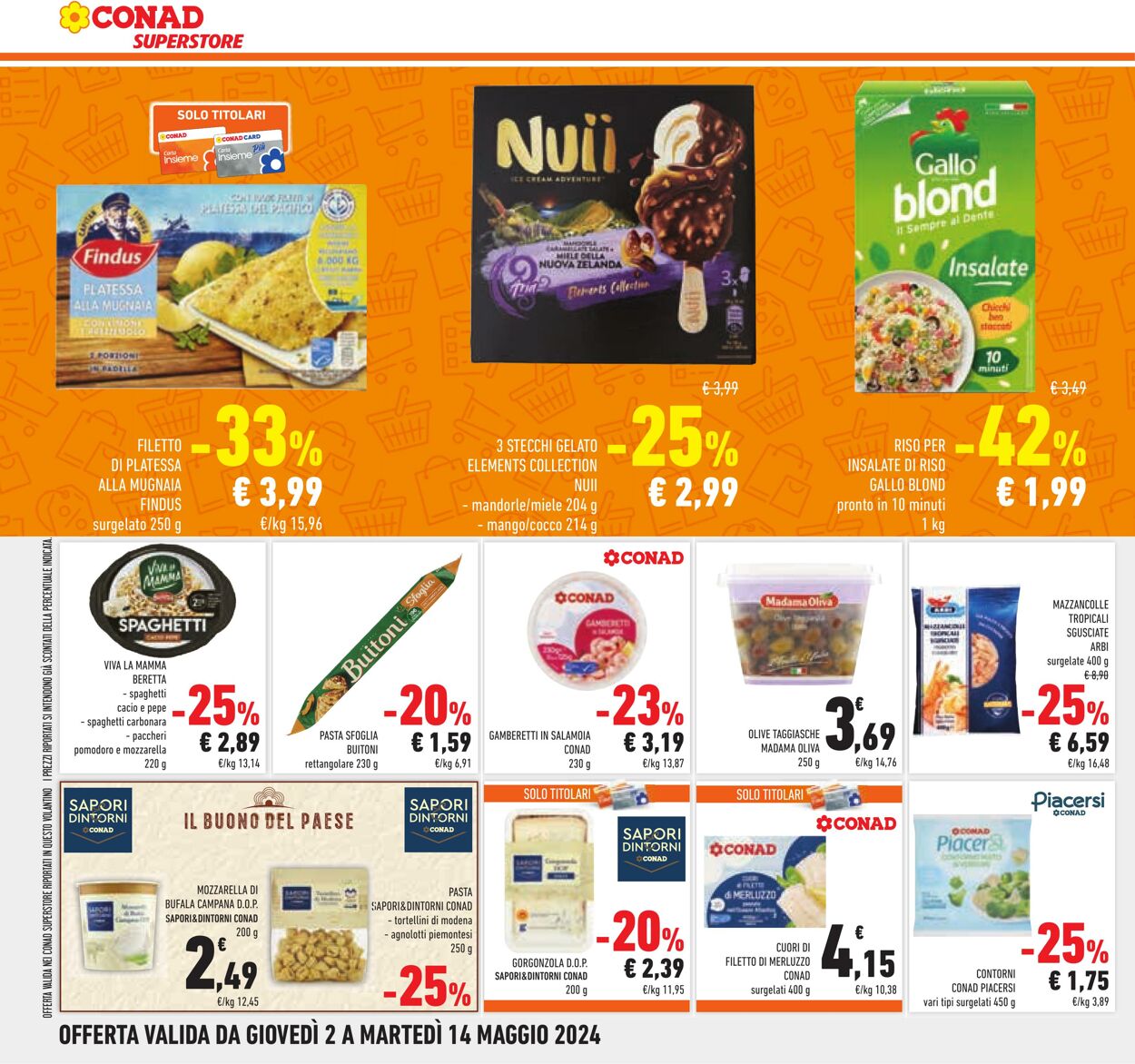 Volantino Conad 02.05.2024 - 14.05.2024