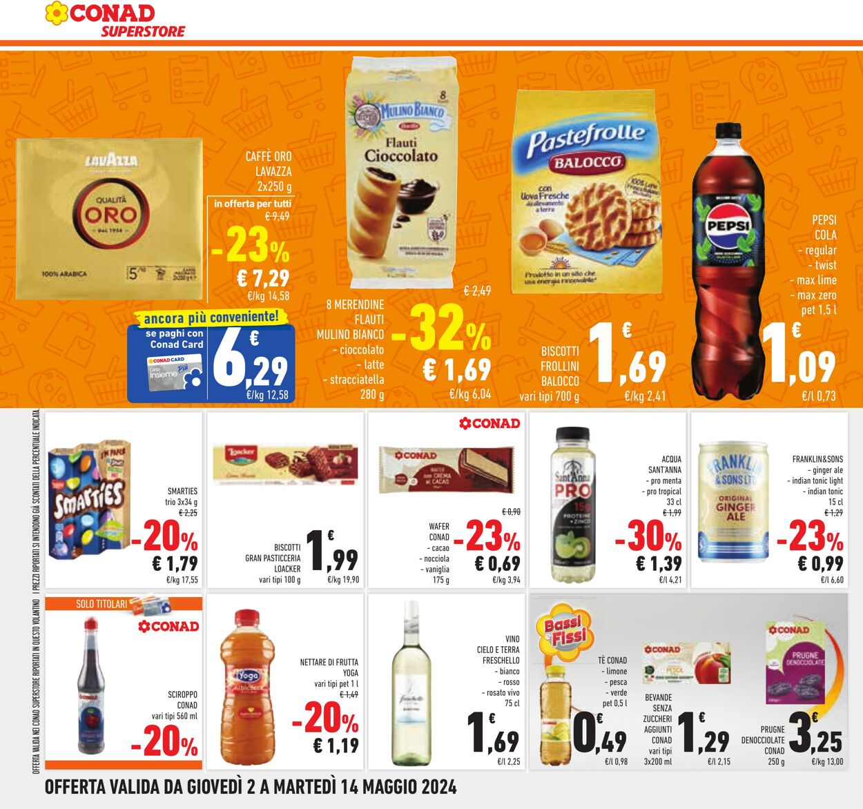 Volantino Conad 02.05.2024 - 14.05.2024